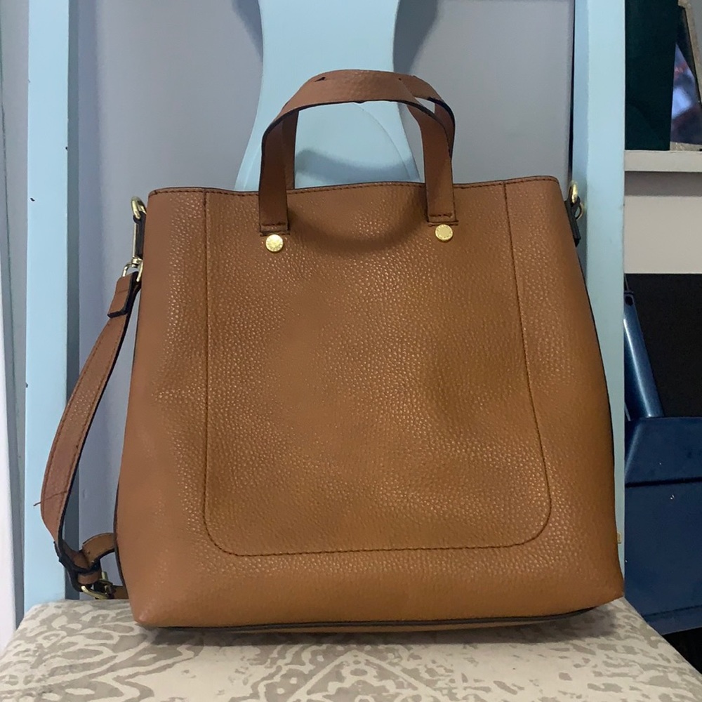 Steve Madden brown leather bag